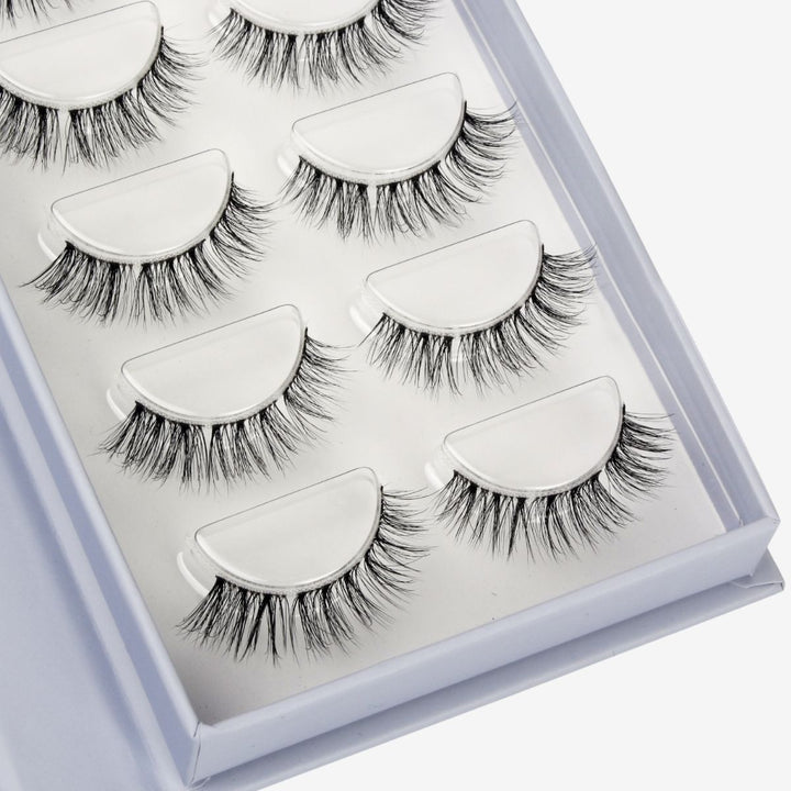 EASY GLAM DIY Lashes Wimpernsegmente im Tray von LASH CLUB